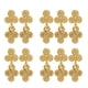 thumbnail image 1 of 10 Piezas Botones de Nudo de Estilo Chino para Decoración de Traje y Cheongsam Oro Zulema Nudo de botón chino, 1 of 8