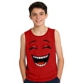 thumbnail image 4 of YHAJDS Boys Athletic Performance Muscle Tank Top Print Sleeveless Round Neck Vest for Active Boys 3-15 Years, 4 of 5