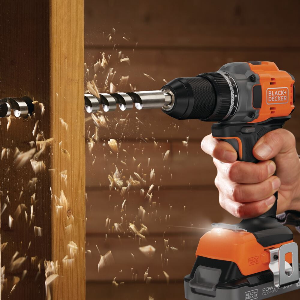 BLACK+DECKER 20V MAX POWERCONNECT Cordless Brushless Drill/Driver Kit (Battery & Charger Included)