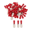 thumbnail image 3 of 100 piezas de conectores de de cableado completamente aislados, conectores de crimpado de alambre nalgas de terminal de de desconexió rojo Yotijar Conector de engarce del terminal, 3 of 7