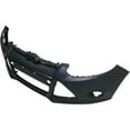 thumbnail image 3 of DAMAIJOY 2pcs Front Unfinished Steel / Plastic Bumper Cover Kit Without Tow Hook Hole & with Fog Light Holes & Without Parking Aid Sensor Holes & Without Molding Holes for Ford for Focus 12-14, 3 of 10