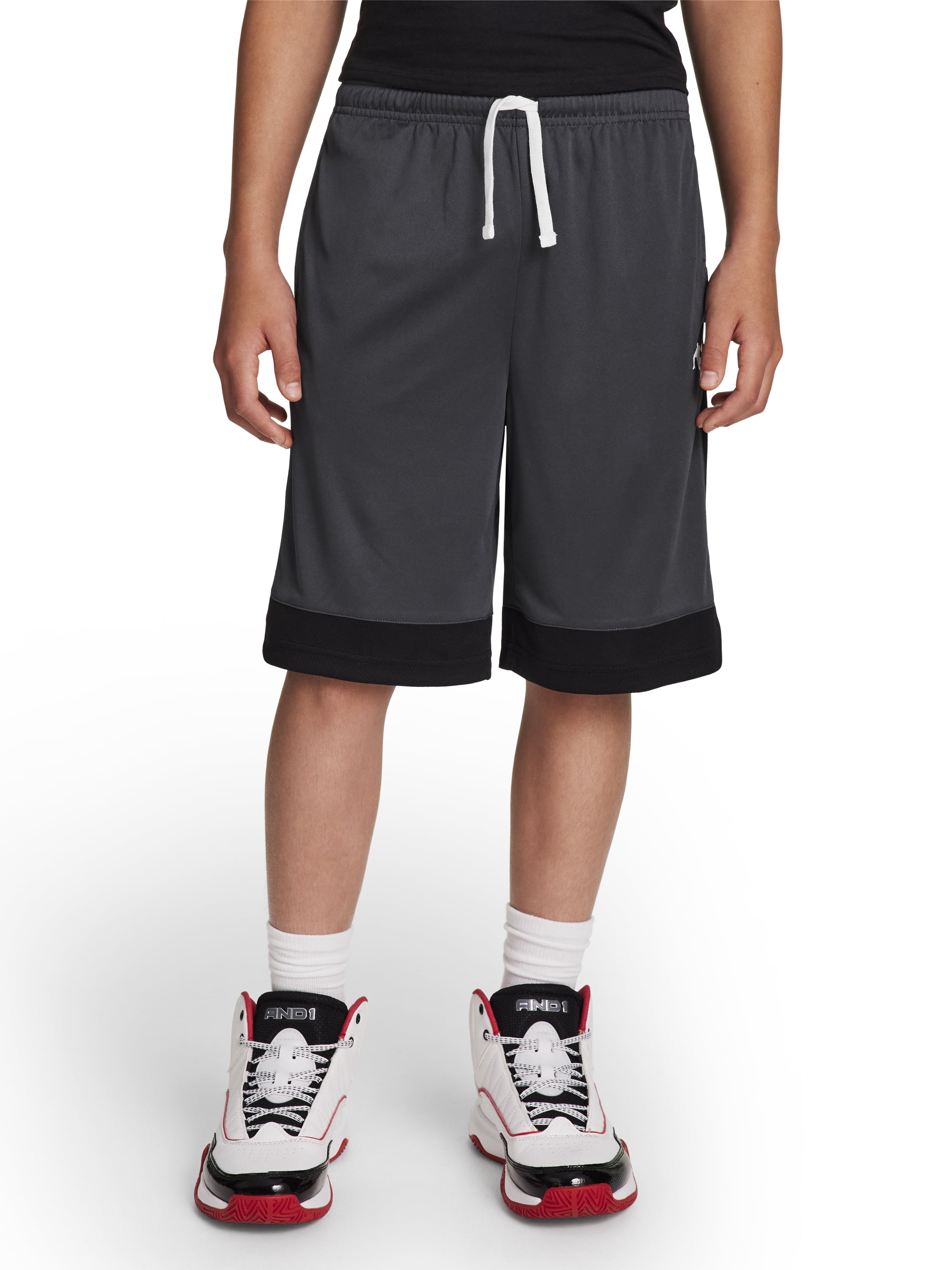 AND1 Boy's Athletic 2-Pack Basketball Short, Sizes 4-18
