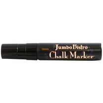 Marvy Uchida Jumbo Point Chalk Marker, Black, 1/Pack