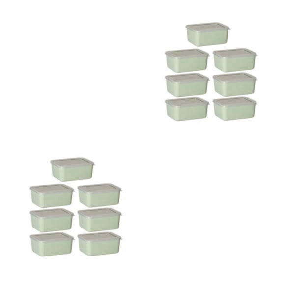 Wosthever Alimentos frescos con tapa hermética Contenedores de almacenamiento de alimentos Contenedor de plástico sin BPA Type6 NO6