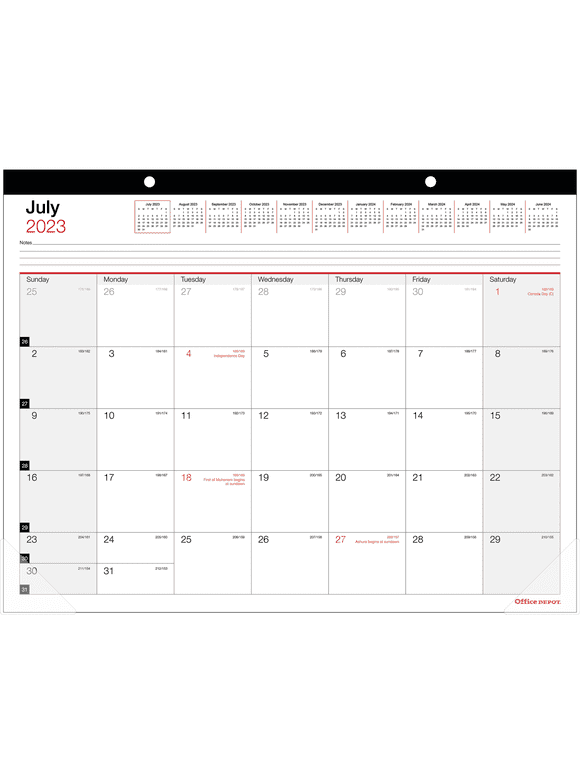 Office Depot Calendars in Calendars and Planners