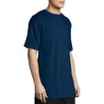 Hanes Big Men's Beefy Heavyweight Short Sleeve Tshirt Tall Sizes, Up