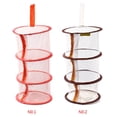 thumbnail image 3 of Cesta de secado plegable Bearachild de malla para ropa y juguetes color naranja y Café, 3 of 6