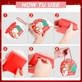 thumbnail image 6 of Deaog 10 Pcs 3D Christmas Goody Gift Paper Boxes with Handles for Holiday Xmas, School Classroom Party Favor Supplies, Candy Treat Cardboard Cookie Boxes for Gift Giving (Santa), 6 of 9