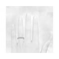 thumbnail image 3 of 2.00 Carat Brilliant Round Cut Genuine Diamond Wonderful Eternity Band for Ladies Solid 950 Platinum Size 10.5, 3 of 7