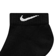Men's Nike 6-pack Everyday Plus Cushioned Low-Cut Training Socks Color: Black Size: 8-12