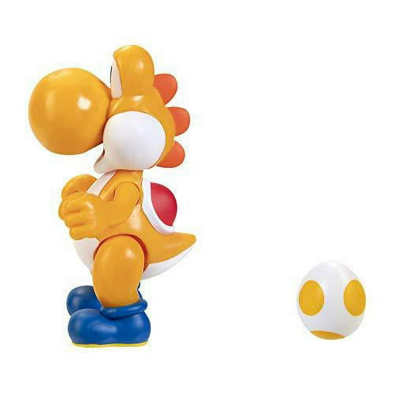World of Nintendo Super Mario Yellow Yoshi with Egg - 4-inch World of Nintendo Super Mario Yellow Yoshi with Egg - 4-inch