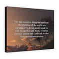 thumbnail image 5 of Scripture Walls  Creation Of The World Romans 1:20 Bible Verse Canvas Christian Wall Art Ready to Hang Unframed, 5 of 16