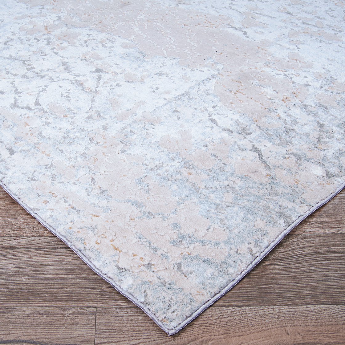 Couristan Europa Calisto Area Rug, 2'2" x 7'7" Runner, Starlight