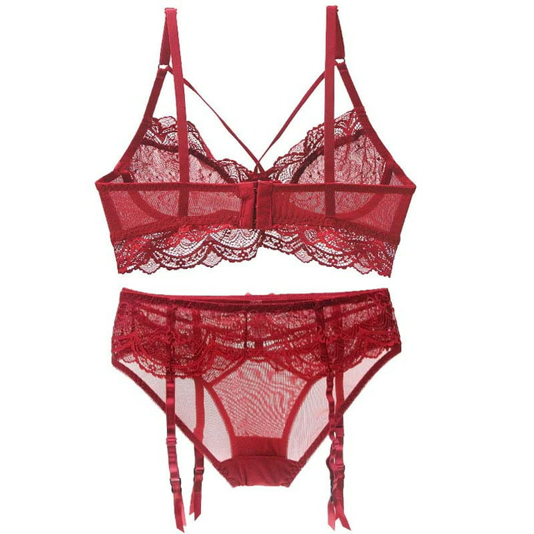 Tawop Sexy Lingerie For Women Naughty Sex Lace Lingerie Sexy Underwear For Women  Naughty Sayings Red Size L 