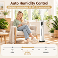 thumbnail image 5 of 8L Ultrasonic Humidifier for Bedroom, Top Fill Cool Mist Humidifier with Remote Control, Adjustable Mist Output, Sleep Mode Night Light, Large Room Humidifier for Home Office, 5 of 8