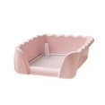 thumbnail image 4 of DOLITY Dog Toilet Anti Splashing Portable for Small Animals Bunny Rabbit Pink, 4 of 8