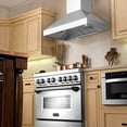 thumbnail image 2 of ZLine 597CRN54 Wall Range Hood With Crown Molding, 2 of 5