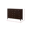 thumbnail image 6 of Picket House Furnishings Luke Dresser-Finish:Antique Black,Material:Solid Wood (Rubberwood),Style:Modern/Contemporary, 6 of 8