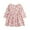 Orange, variant on Zpanxa Toddler Girl Outfits Princess Dresses, Baby Girls Long Sleeve One-Piece Floral Print Skirt Casual Dress, Cotton Dresses White (2-3 Years)
