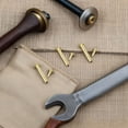 thumbnail image 4 of TABLZONE 20Sets Folding Fan Shaft Rivet Replacement Kit Handheld Fan Repair Hardware Metal Golden, 4 of 8
