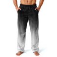 thumbnail image 3 of Men's Allover Printed Home Pants Sleeping Pajama Pants - Long Pants with Pockets for Winter Lounging, Bedtime Comfort and Holiday Relaxation,Black,L, 3 of 7