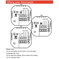 thumbnail image 2 of Wi-Fi Smart Thermostat Temperature Controller App Control 5A Compatible with Alexa / Google Home Home Water / Gas Boiler Thermostat - Black, 2 of 8