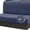 Navy Blue, variant on RV Dinette Cushions Covers RV Dinette Seat Covers RV Booth Seat Cover Loveseat Sofa Slipcover for RV Camper Car Bench 1 Backrest Cover and 1 Bench Cover (Navy Blue)