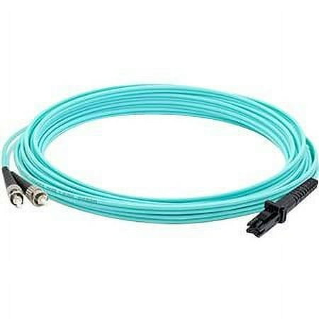 UPC: 0821455488416 | 3M MT-RJ TO ST M/M OM3 AQUA FIBER UPC DUPLEX LSZH PATCH CABLE