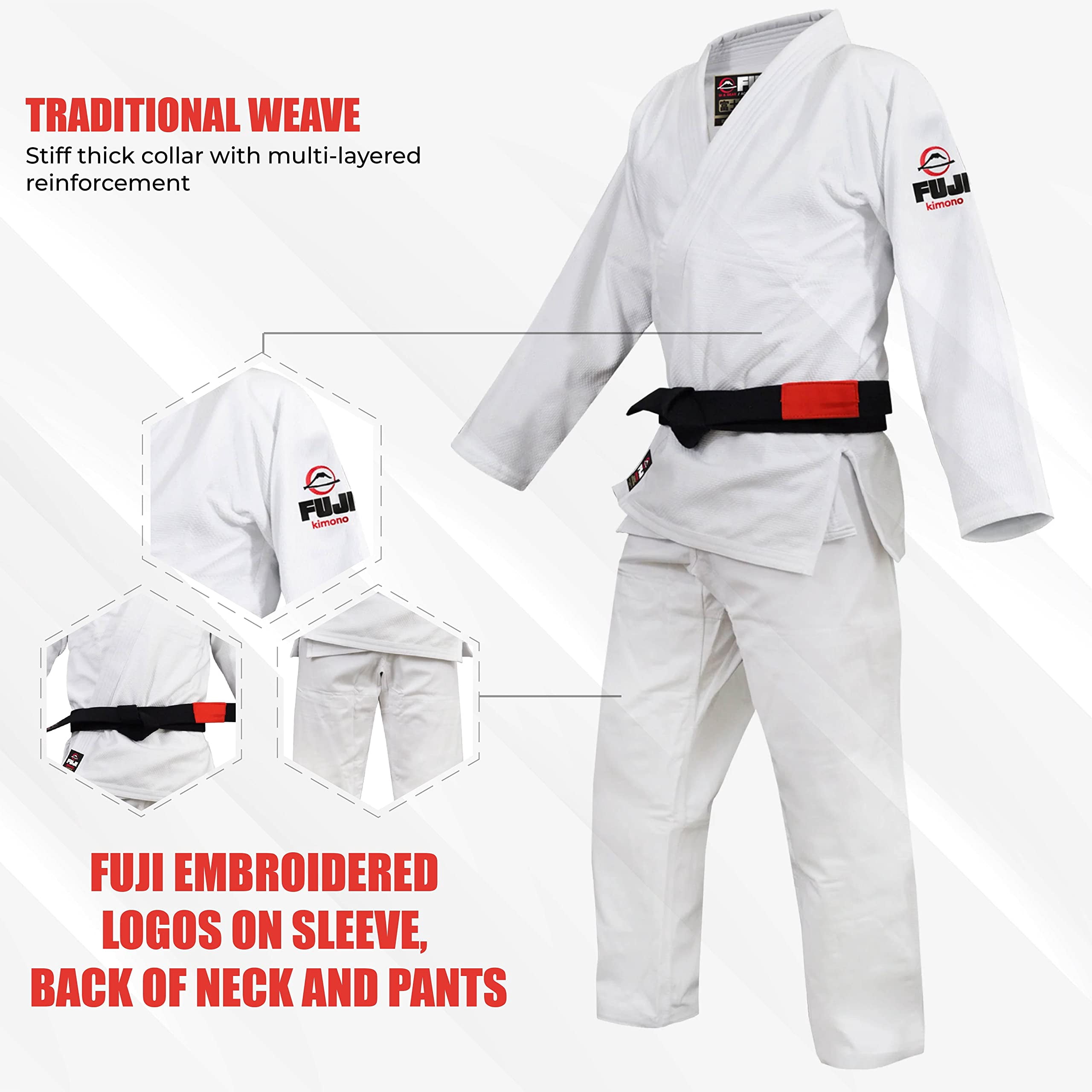 FUJI All Around BJJ Gi, White