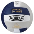 thumbnail image 2 of Tachikara de voleibol para interiores, color azul marino plateado, 2 of 2