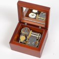 thumbnail image 1 of Slipping Through My Fingers Music Box, Hand Crafted Miniature Walnut Wood Music Boxes, 1 of 1