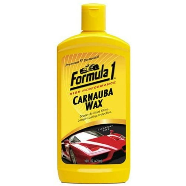 Formula 1 Carnauba Liquid Car Wax HighGloss Shine