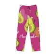 thumbnail image 4 of Disketp Pink Green Avocado Men'S Pajama Pants - Ultra Soft Fleece Sleep And Lounge Pants (Size: S-Xxl), 4 of 9