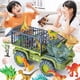 thumbnail image 2 of Action Figure Toys Dinossauro Cars Set Tyrannosaurus Engineering Vehicle Triceratops Excavator Truck Model for Boy Gift heqiyong toy, 2 of 2