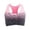 Pink, variant on Womens Fitness Bra Super Supportive Racerback Mesh Stretchy Breathable for Running Athletic Activity Classic Fitness Bra