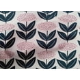 thumbnail image 3 of oneOone Cotton Poplin Dark Blue Fabric Leaves & Floral Block Dress Material Fabric Print Fabric By The Yard 56 Inch Wide, 3 of 4