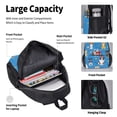thumbnail image 4 of Balery Cute Dogs Mochila Escolar 3 en 1 para Niños - Mochila Resistente con Lonchera Térmica y Estuche - Mochila Escolar para Niños y Niñas, 4 of 7