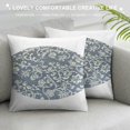 thumbnail image 3 of BCIIG Flower Pattern Graphic Decorative Pillow Cover for Home Couch Living Room Bed Sofa 22x22in, 3 of 5