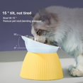 thumbnail image 2 of Pet Cat Combination Non-slip Cat Ear Feeding Cervical Spine Bowl, 2 of 6