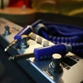 thumbnail image 3 of KIRLIN LightGear Straight to Right Angle Instrument Cable - 10 ft. with PVC Jacket Blue, 3 of 5