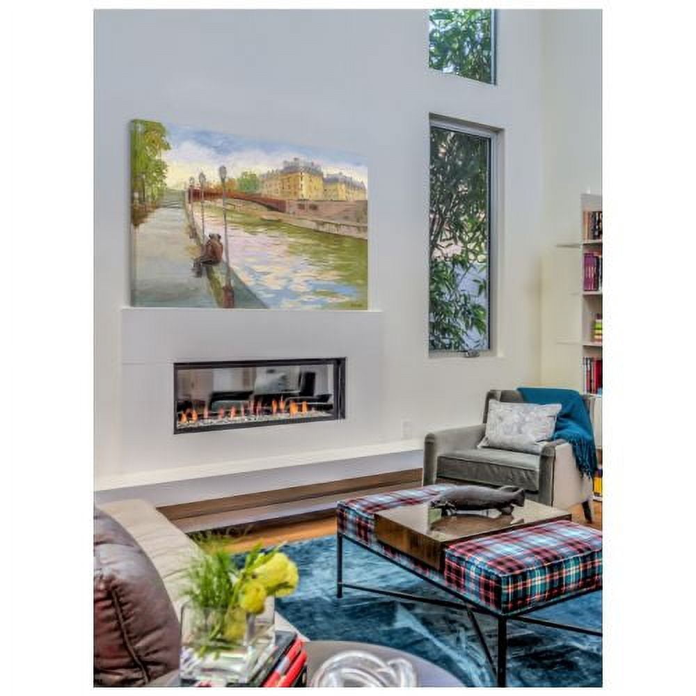 "Evening on the Canal" Painting Print on Wrapped Canvas