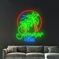 thumbnail image 5 of Handmadetneonsign Summer Vibes Led Sign, Beach Neon Sign, Aloha Beach Led Sign, Party Neon Sign, 5 of 5