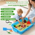 thumbnail image 4 of Pakimio Caja sensorial de dinosaurios con arena mágica y juguetes, 4 of 6