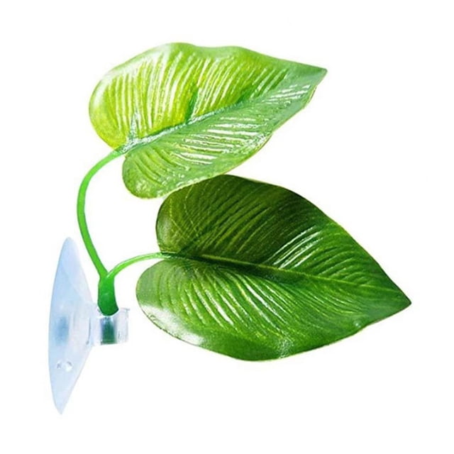 Hoja De Descanso De Pez Betta Cama De Hoja Artificial Accesorios Para Acuario Decoración De Pecera Ventosa Potente Hoja De Descanso De Pez Betta ANGGREK Otros