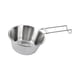 thumbnail image 5 of Cuenco para acampar, utensilios de cocina de acero inoxidable con asa plegable, recipiente para alimentos, utensilio 200ml, 5 of 9