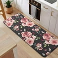 thumbnail image 5 of Pioneer Flower Floral Print Pattern Kitchen Rug Mat,Kitchen Runner Rugs Non Skid Washable,Decorative Kitchen Floor Mats for Kitchen,Sink,Laundry,17"x47.2", 5 of 7
