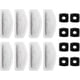 thumbnail image 1 of Filtro de Fuente de Agua para Gatos de 16 Pzas/set para Fuente de Mascotas de Acero Satinado de 67Oz, Filtro de Fuente para Perros y Gatos de Reemplazo con Esponjas de Bomba (8 Filtros y 8 Esponjas), 1 of 7