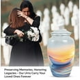 thumbnail image 3 of Tranquil Serenity at Dusk Boat - Urn For Burial In Ground - Decorative Large Urn for Ashes - Elegant Funeral Urns 10 Inch, 3 of 5