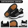 thumbnail image 5 of HeaCare New Comfort Wear Orthowear Shoes for Women, Fashion Comfortwear Ortho Shoes for Women Plantar Fasciitis Comfortable Air Cushion Ortho Breathable Stretch Cushion, 5 of 16