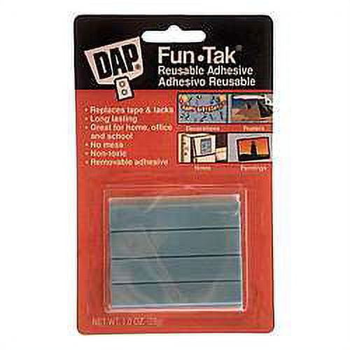 DAP BLUESTIK 1 oz. Blue Reusable Adhesive Putty 01201 - The Home Depot